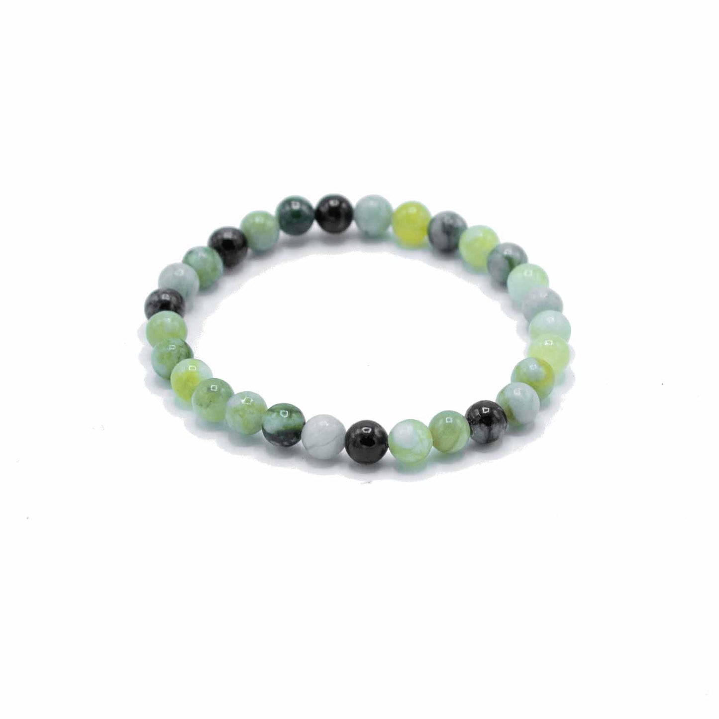 Edelsteen Manifestatie Armband - Olijfjade - Healing