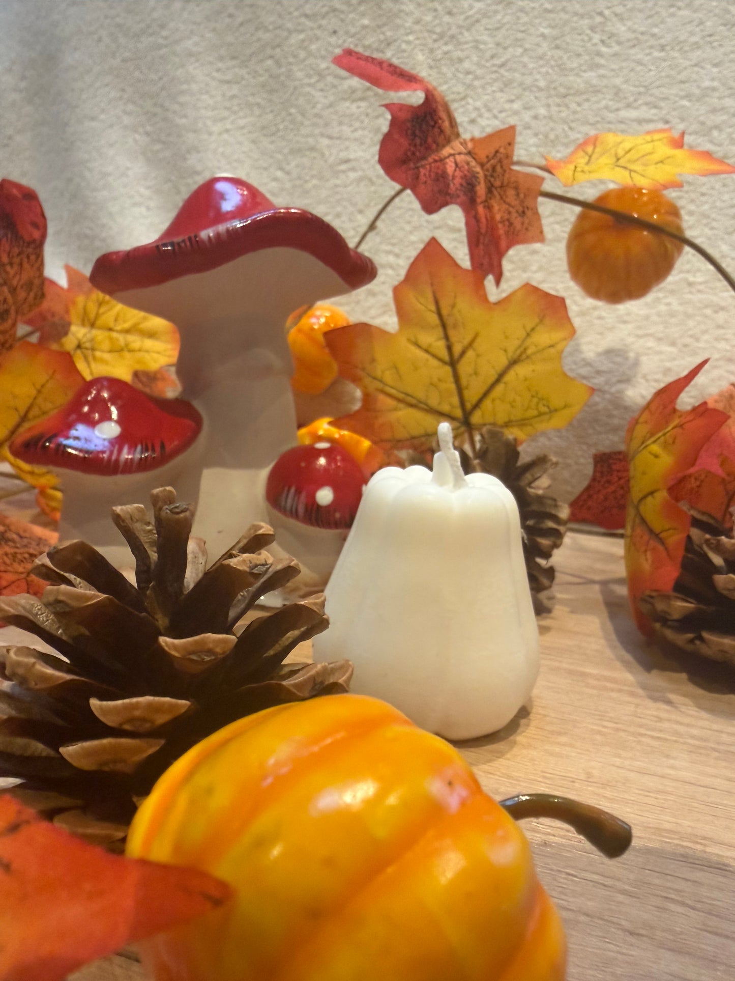 Kleine peervorm pompoen