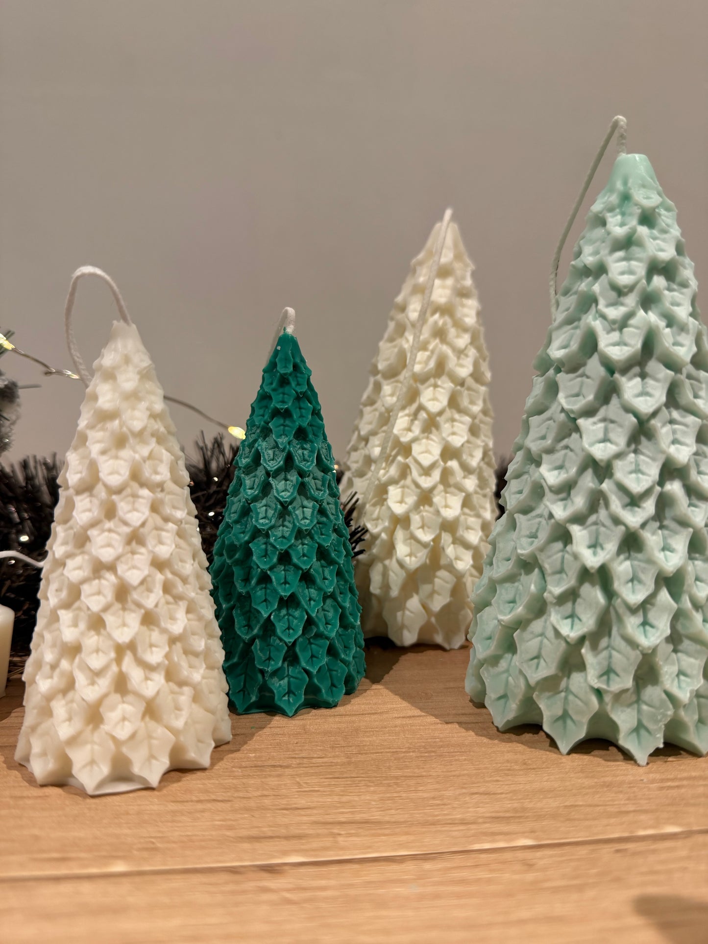 Set Kerstbomen groot en klein