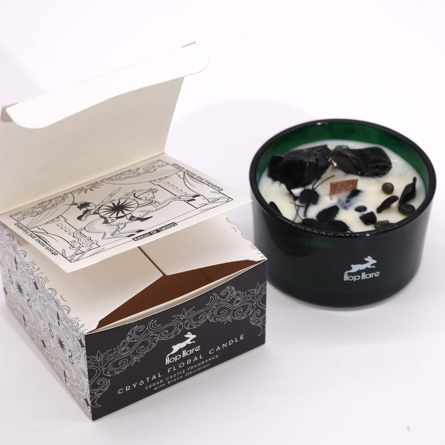 Kristallen Magische Bloemkaars - De Ridder