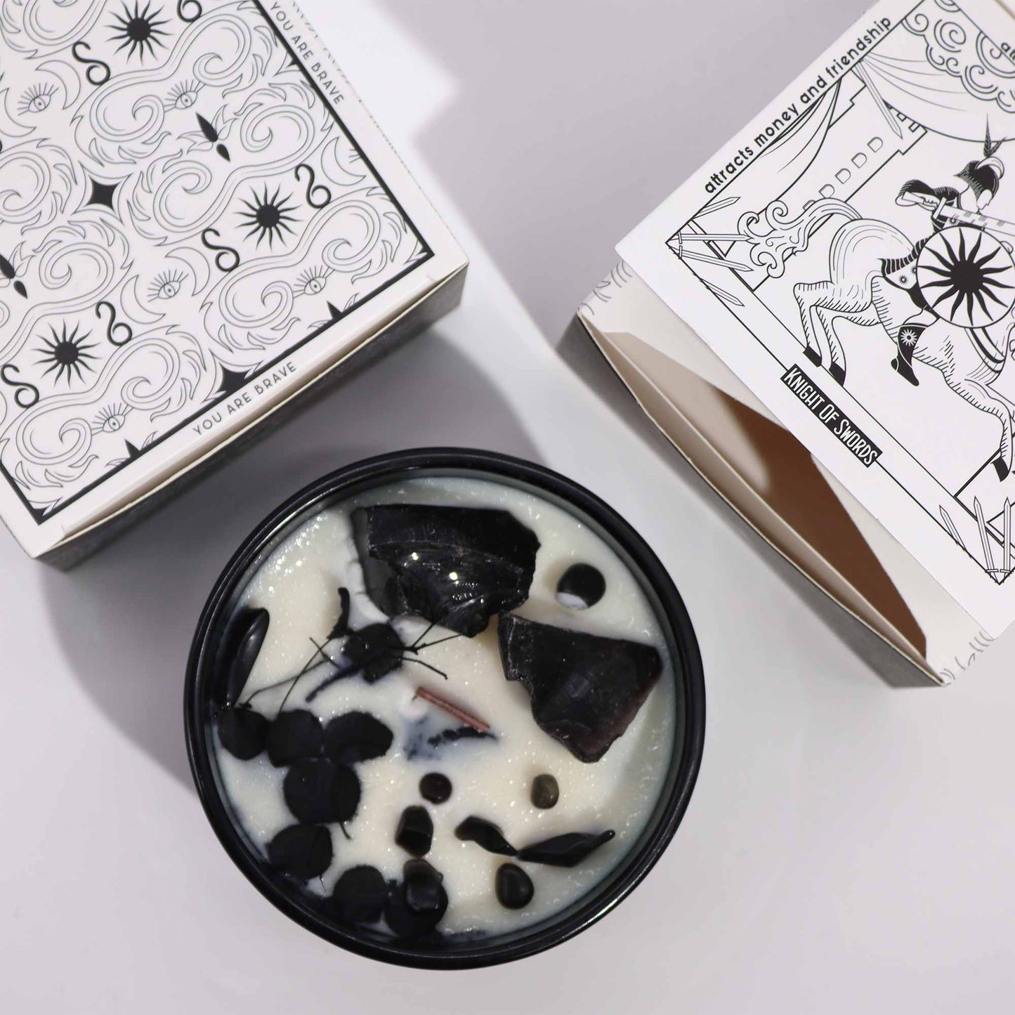 Kristallen Magische Bloemkaars - De Ridder